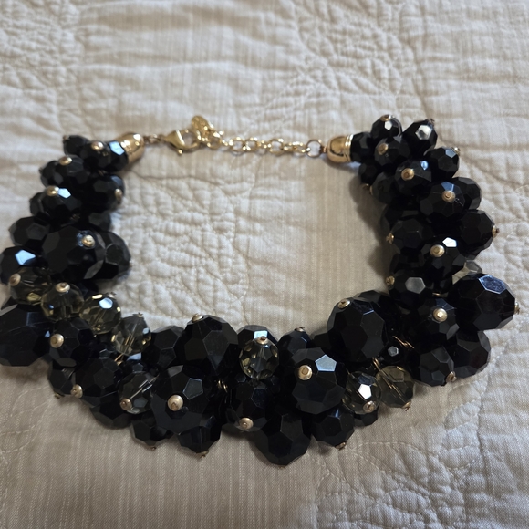 Elegant Black Beaded Choker - Picture 5 of 5